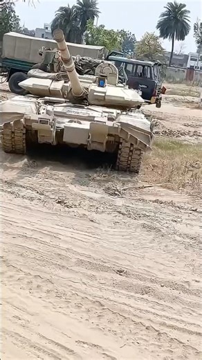 Indian Army T-90 Bhishma & Other Armoured in Field Training Ground #youtubeshorts #indianarmy #army