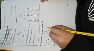 Break Apart Addends to find the sum 🔸 Nimer 🔸 Grade 2 International 🔸 Math Class 🔸 Ms. Sara Ali | مدرسة أديسون النموذجية الدولية