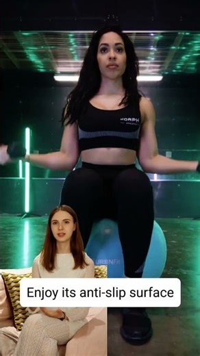 This Exercise Ball Makes Home Workouts Way Easier 💪