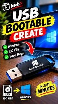 How to Make a Bootable USB | Create Bootable USB for Windows 10/11 #viral#travel #soft #windows