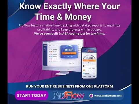 Never Lose Billable Hours with ProFlow