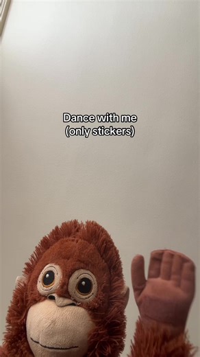 Dance with me 💃#monkey #fyp #ikeamonkey #dance #sticker | dance