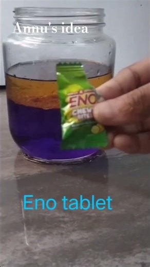 Lava lamp 😎😎# Science project # Unique idea # Annu's idea 💡💡# Ytshorts