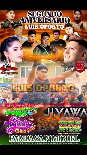 domingo 15 de marzo hay nos vemos mi gente #sysproduccionesinternacionales #cochabamba_bolivia🇧🇴 #viral #perubolivia🇵🇪🇧🇴