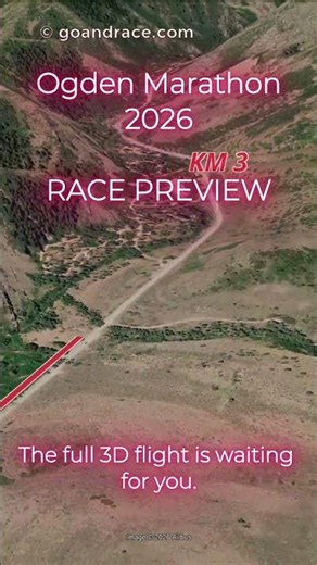 Ogden Marathon 2026: Official 3D Course Preview