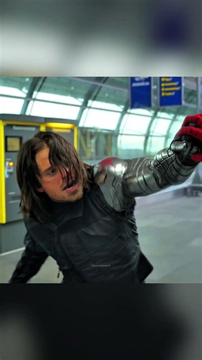 Why Bucky Laughed at Spider-Man During the Airport Fight 🤯😱 #shorts #viralshorts #marvel