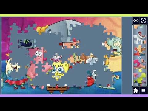 SpongeBob & Friends Ultimate Party Under the Sea! 🎉🧩❤️🔥 #jigsawpuzzle #puzzle #spongebob
