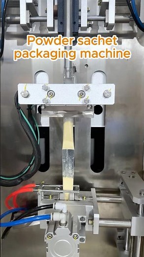 Stick-Pack Powder Packaging Demo | Powder Packing Machine | Multi-powder, Customizable #Shorts