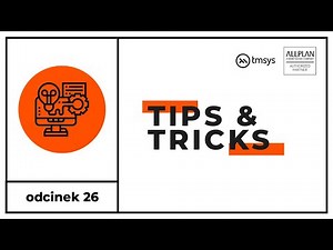Allplan Tips & Tricks - Odcinek 26: Rozkład specjalny