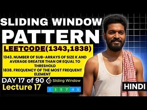 Day 17/90 |⚡Sliding Window Mastery: 1838 + 1343 - Two MUST-DO Interview Problems | DSA Patterns #dsa
