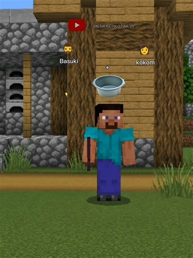 ANAKNYA JADI BASKOM!! #minecraft #funny #memes #shortsmemes #lucu #comedy