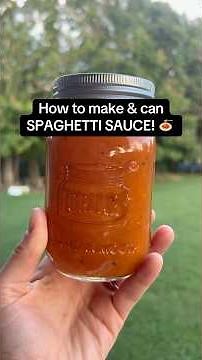 How to make & can the BEST roasted pasta sauce!🍝 #canning #pasta #homestead #easyrecipe