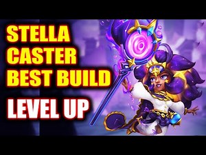 STELLA CASTER | BEST BUILD | LEVEL UP | CASTLE CLASH