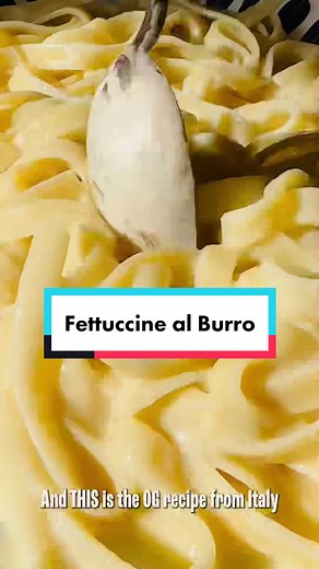 Authentic Fettuccine al Burro Recipe