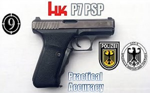 【搬运/已加工字幕】H&K P7手枪 近距离实用精度测试_哔哩哔哩_bilibili
