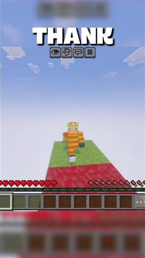 MINECRAFT But YOU ADD BLOCK 😔💔 #shorts #minecraft