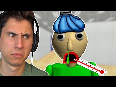 BALDI IS SICK! | New Baldi's Basics Mod
