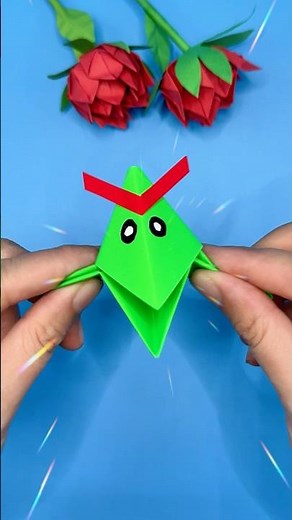 Easy Origami Crow With Moving Mouth DIY Paper Puppet