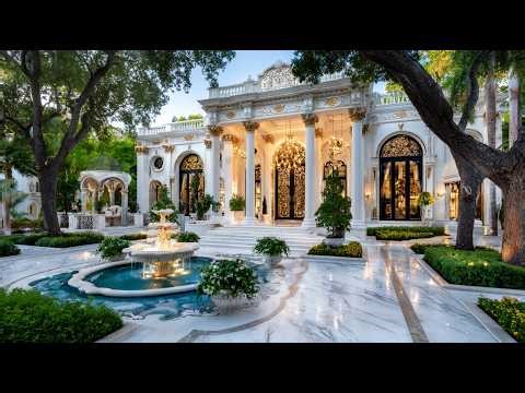 Inside an Incredible Roman Revival Luxury Mansion | Home Tour