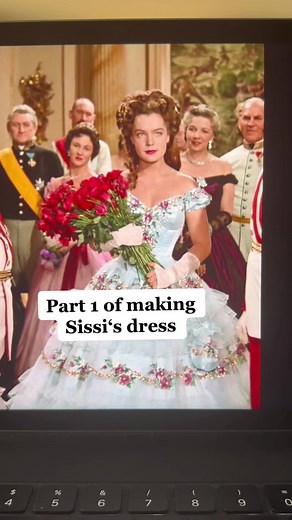 Sissi Skirt Embroidery: Sequins and Sewing Progress