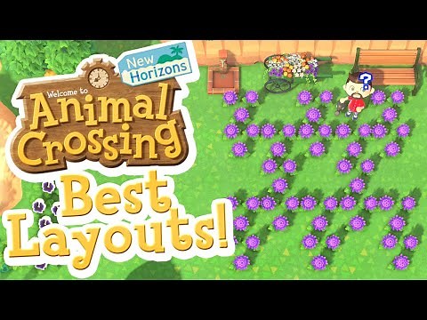 BEST LAYOUTS for Growing Hybrids - ACNH [TUTORIAL]