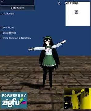 Zunko+Unity+Kinect