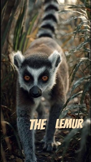 The Lemur 🐵#shortsfeed #ai #cute #4k#music#1million