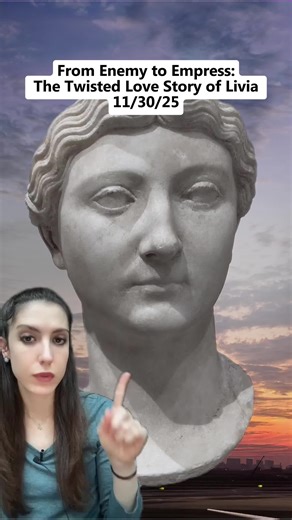 From Enemy to Empress: The Twisted Love Story of Livia 🤯🏛️ #AncientRome #WomenInHistory #ViralStory #ancientstuffgirl #fyp #romanhistory #rome #learntok #historyfacts #funnyhistory #historytiktok #roman #learnwithtiktok #foryou #ancientworld #viralhistory #ancientcivilizations #ancienthistory #LearnOnTikTok #shestory #archeology #romanempire #herstory #funfacts #historytok #historylover #classics #empoweredwomen #historybuff #learn #historylesson #women #usa #interestinghistory #EduTok #histor