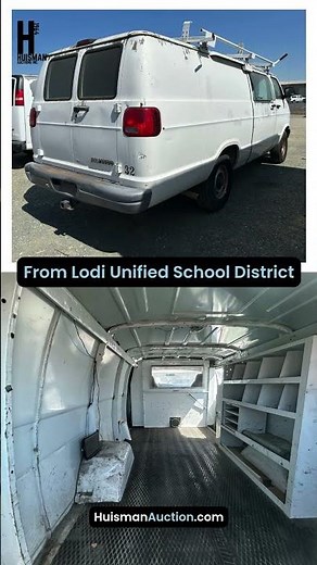 Surplus Liquidation Auction - 2000 Dodge Ram 3500 Van