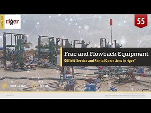 Frac and flowback services and equipment rentals │RigER webinar #55