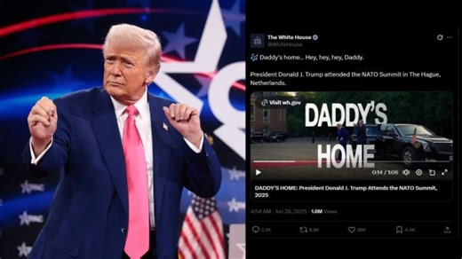 White House shares Trump 'Daddy's Home' music video | Al Bawaba