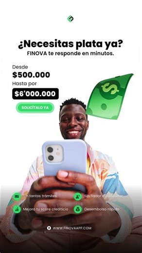 ¿Necesitas Plata Ya? Te ayudamos...FINOVA APP #appdeprestamos #creditorapido