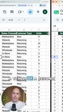 How to Collaborate in Google Sheets 🤝 #tutorial