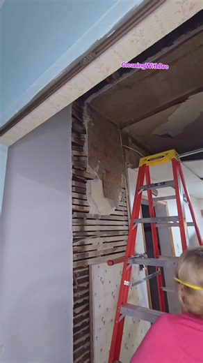 day three on the kitchen re model. I am tired and sore but things are really coming along #renovationproject #renovationseries #renovation #remodel #kitchenremodel