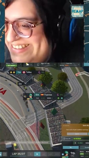 Look at Gaspar go! Oh no...