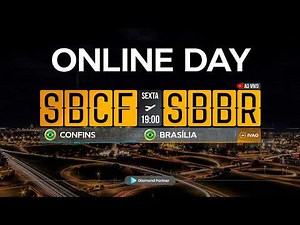 FLIGHT SIMULATOR | SBCF ✈ SBBR - ONLINE DAY IVAO
