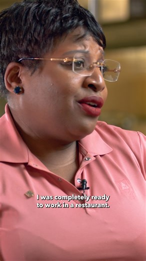 "OCC helped me transition from an office worker to a chef. When I first came to OCC I dreamed of becoming a chef and owning a restaurant. But when you really get out into the field, you realize the opportunities are endless." Sequoia Henderson credits OCC for not only teaching her the fundamentals needed to kickstart her career in the culinary industry, but for opening doors she never knew were even there! Learn more about our Culinary Studies program: https://bit.ly/4aOb5ML | Oakland Community 