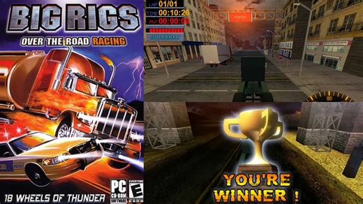 糞Game越陳越香？22年前極度劣評賽車遊戲《Big Rigs》驚喜重登Steam懷舊再發行