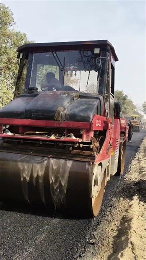 Asphalt Base course laying#viralvideo #viral