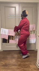563K views · 10K reactions | Today is babygirl’s 8th birthday and I’m so excited for her to see her decorations 凉 #birthday #diy #decoration #pink | PrincessDi McCreary | Facebook
