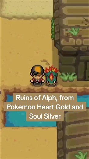 Exploring Ruins of Alph in Pokemon Heart Gold and Soul Silver