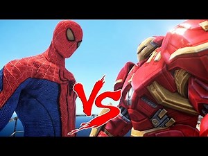 THE AMAZING SPIDER-MAN VS HULKBUSTER (Iron Man Mark 44)