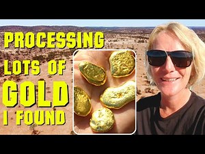 Gold Mining, Detecting, Melting Gold in Potato and selling the Gold
