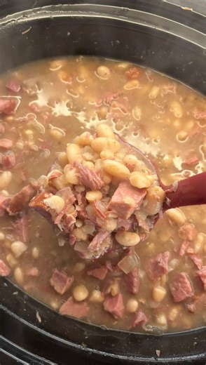 Rachel Tritsch | Simple Recipes | Ham and Beans using your leftover holiday ham🍁 This is a great way to use your leftover ham. It’s so flavorful and is great for having... | Instagram