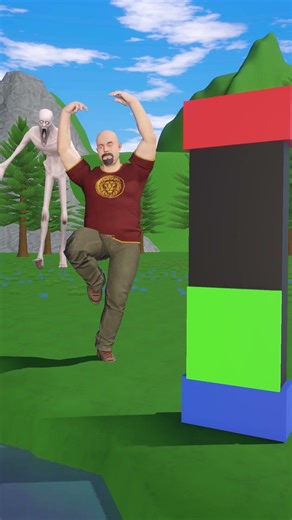 Why Would He Escape SCP-096 Using a Wooden Boat?! 😭 #animation #shortvideo