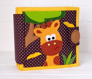 Custom Felt Quiet Book: Montessori Activity Book for Toddlers - Etsy