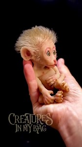 Realistischer mini Baby Affe aus Silikon - Etsy.de