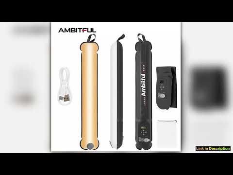 Ambitful GC12 Gold Crow 12 Flexible Photography Lighting Air Light 2700K6500K Portable LED Soft Lig