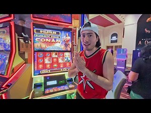 Ripping The Caesars Palace Conan Slot Machine!