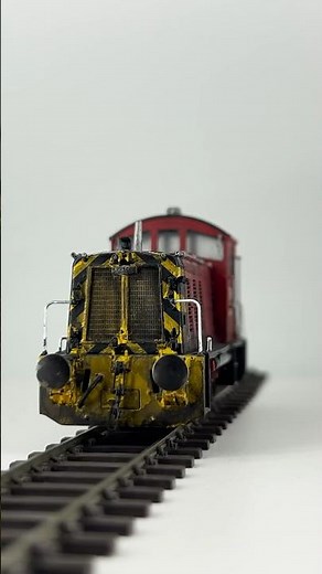 "Salty the Dockyard Diesel" Custom Model #modeltrains #trains #hornby #bachmann